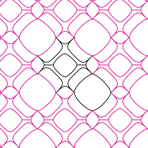 Abstract Geo Flowers