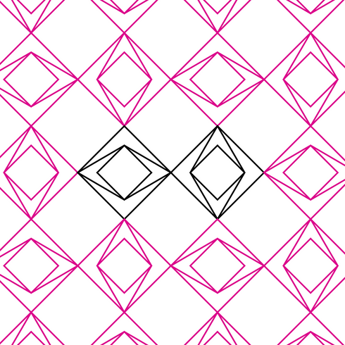 Alternating Diamonds