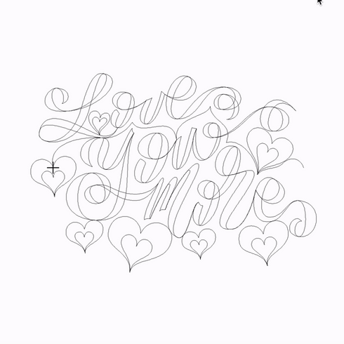Cursive E2E - Love you More