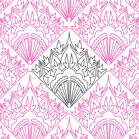 Damask Flower