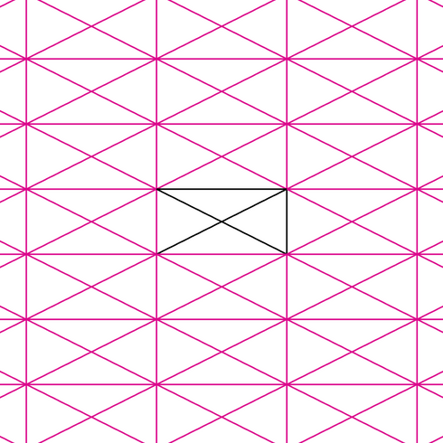 Domestic Stitches - Criss Cross