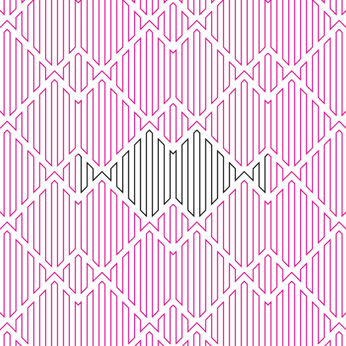 Double Chevron Negative