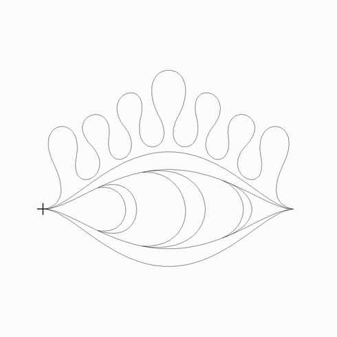 Double Wavy - Contour