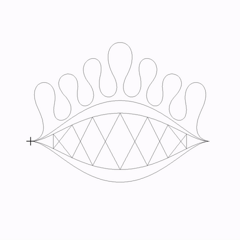 Double Wavy - Diamond