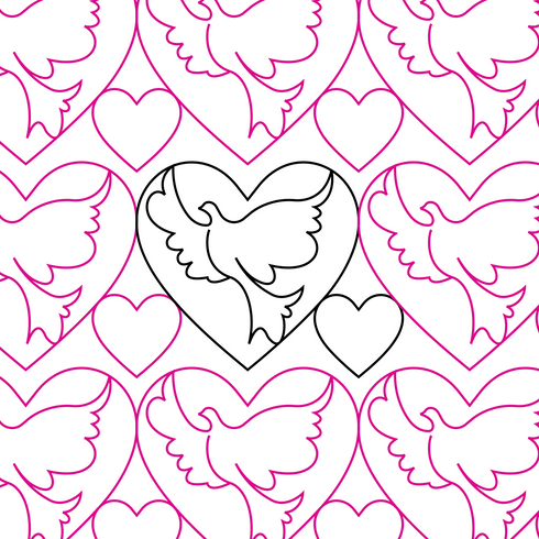 Doves in Heart