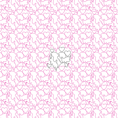 Doves and Hearts