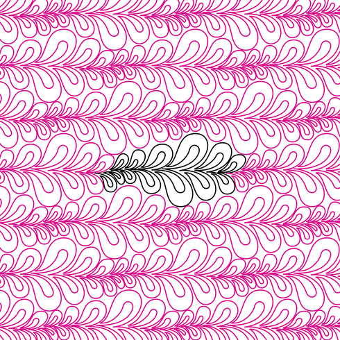 Feather Garland Curved