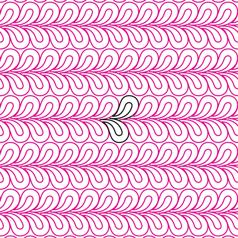 Feather Garland Straight