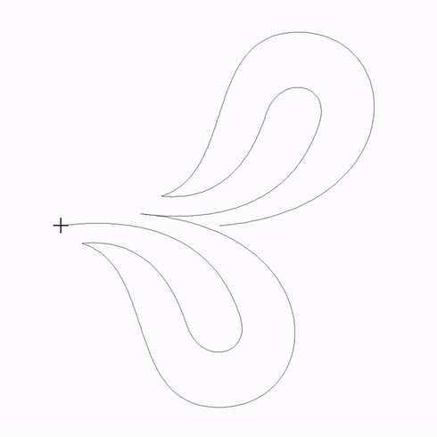 Feather Garland Straight