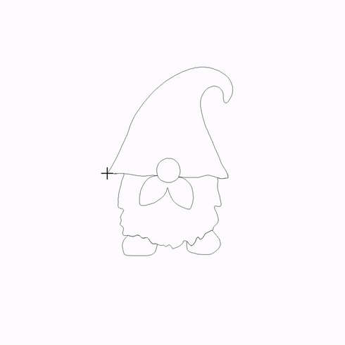 Hand Drawn Gnome
