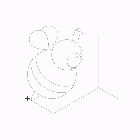Happy Hex Bee