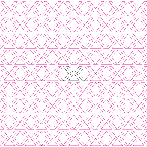 Hugs and Kisses Geometric