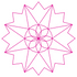Josephine Star Flower Block