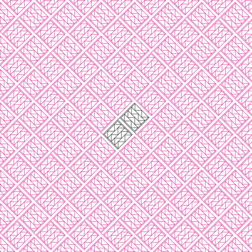 Lattice Flying Geese