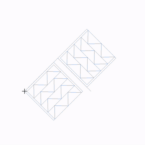 Lattice Flying Geese