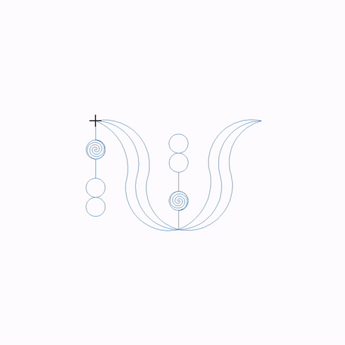 S-Curves with Swirl Pearls