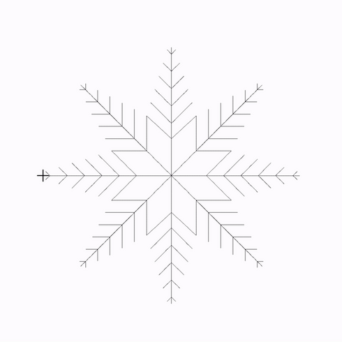Scandi Snowflake