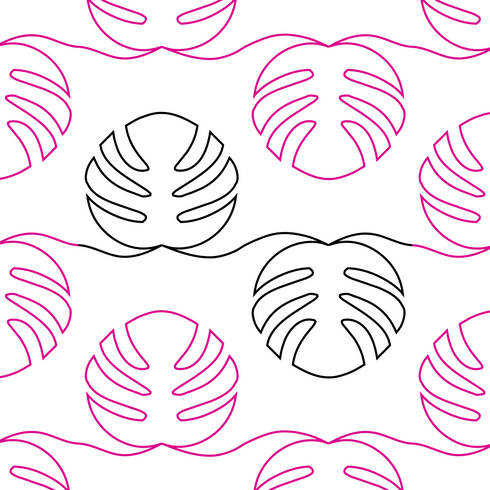 Staggered Monstera