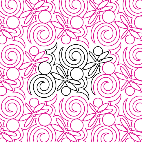Swirly Dragonfly