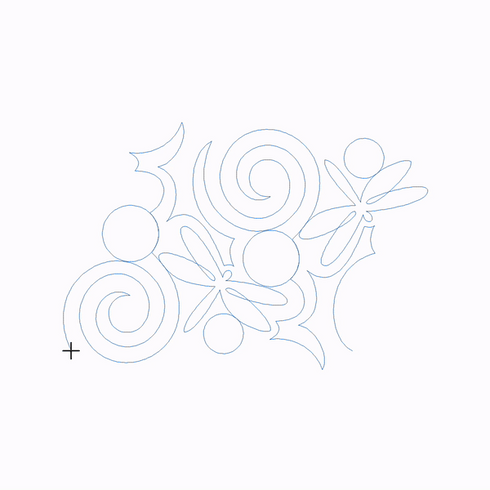 Swirly Dragonfly
