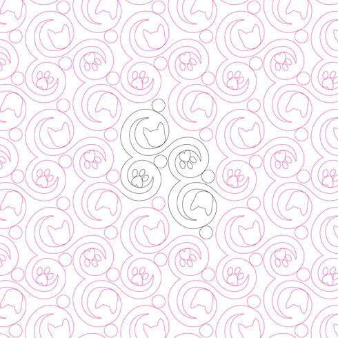 Swirly Cat Paw