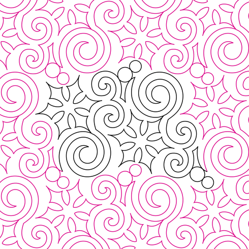 Swirly Snowflakes