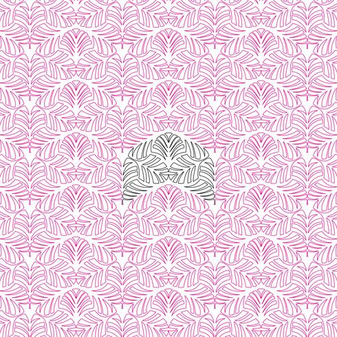 Tropical Monstera Leaves