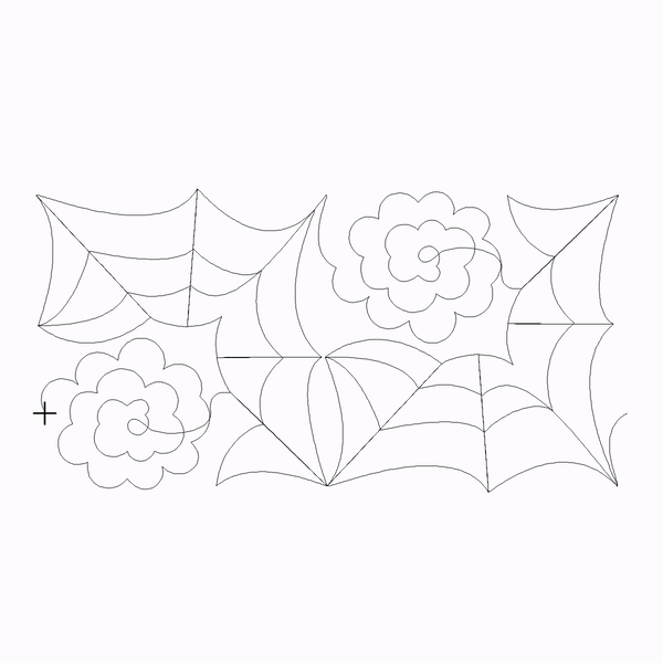Flower Webs-Pantograph-The Panto Shop